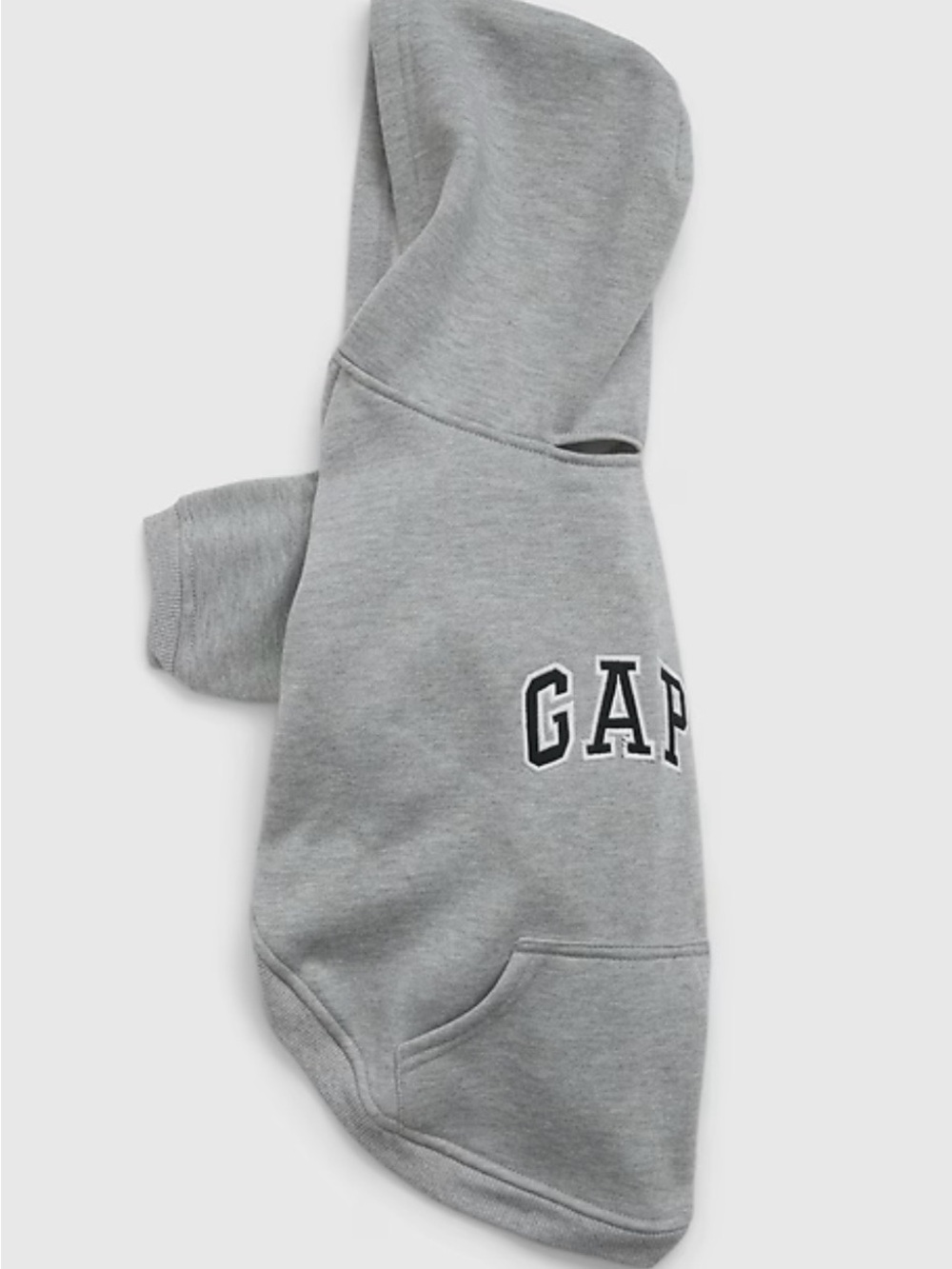 GAP Dog Light Gray Hoodie with Logo